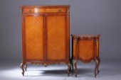 LOUIS XV STYLE ROSEWOOD INLAID