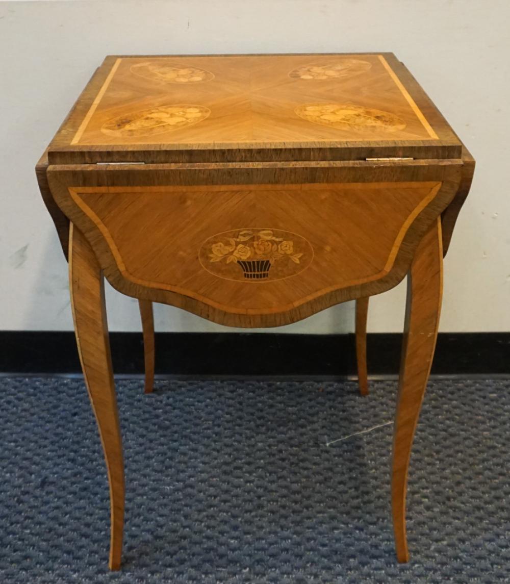 LOUIS XV STYLE SATINWOOD INLAID