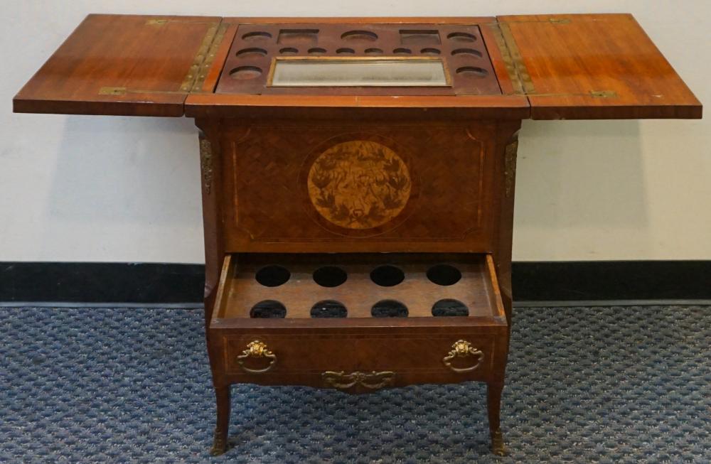 LOUIS XV STYLE SATINWOOD INLAID