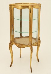 LOUIS XV STYLE SERPENTINE GILT