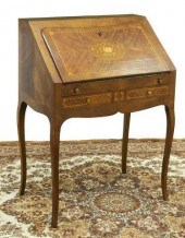 LOUIS XV STYLE SLANT-FRONT WRI