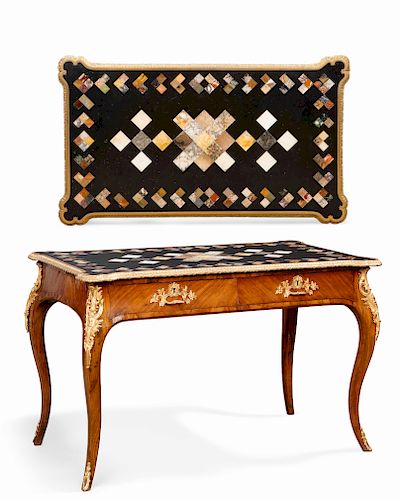 LOUIS XV STYLE SPECIMEN MARBLE