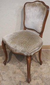 LOUIS XV STYLE STAINED WALNUT,