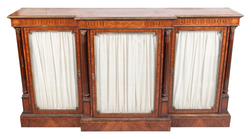 LOUIS XV-STYLE THREE-DOOR CABINET
