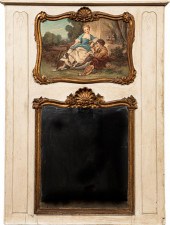 LOUIS XV-STYLE TRUEMEAU MIRROR