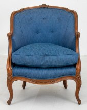 LOUIS XV STYLE TUB CHAIR OR BE