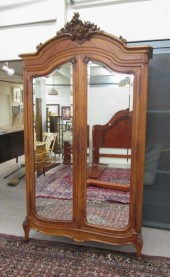 LOUIS XV STYLE TWO-DOOR ARMOIR