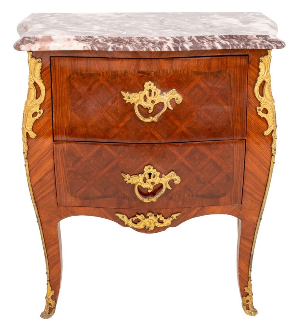 LOUIS XV STYLE TWO DRAWER PETITE