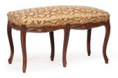LOUIS XV-STYLE UPHOLSTERED BEN