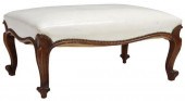LOUIS XV STYLE UPHOLSTERED BEN