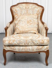 LOUIS XV STYLE UPHOLSTERED BER