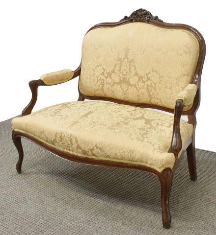 LOUIS XV STYLE UPHOLSTERED PARLOR