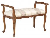 LOUIS XV STYLE UPHOLSTERED VAN