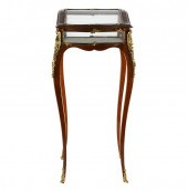 LOUIS XV STYLE VITRINE END TAB