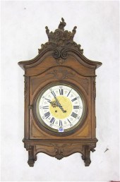 LOUIS XV STYLE WALNUT CASE WAL