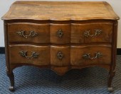 LOUIS XV STYLE WALNUT SERPENTI