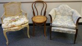 LOUIS XV STYLE WHITE ENAMEL PA