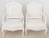 LOUIS XV STYLE WHITE LACQUERED