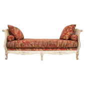 LOUIS XV STYLE WHITE-PAINTED C
