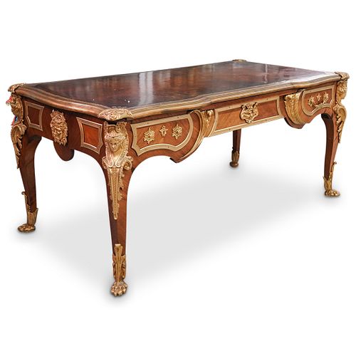 LOUIS XV STYLE WOOD & DORE BRONZE