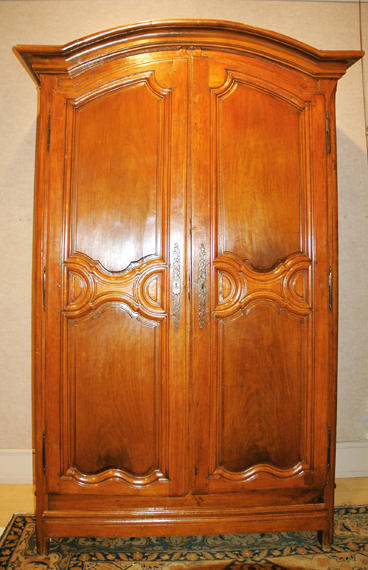 Louis XV Walnut Armoire 	 