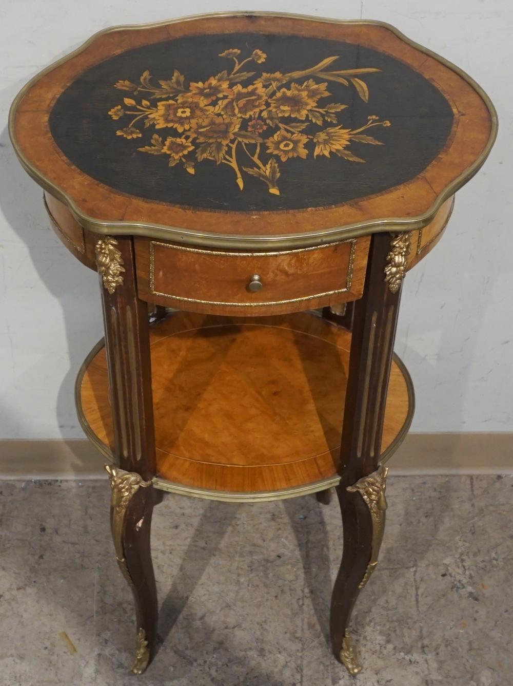 LOUIS XV-XVI STYLE GILT METAL