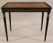 LOUIS XV1 LEATHERTOP & BRONZE