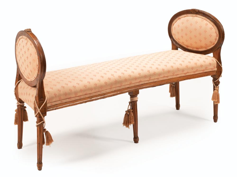 LOUIS XVI BENCHAntique Louis XVI