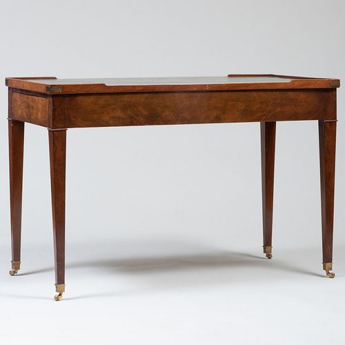 LOUIS XVI BONE-INLAID MAHOGANY