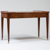 LOUIS XVI BONE-INLAID MAHOGANY