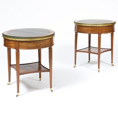 LOUIS XVI BRASS-MOUNTED MAHOGANY