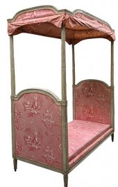LOUIS XVI CANOPY BED, HAVING T