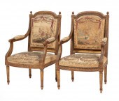 LOUIS XVI CARVED GILTWOOD FAUT