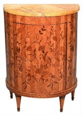 LOUIS XVI DEMILUNE CABINET, HA