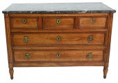 LOUIS XVI FRUITWOOD COMMODE, H