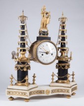 LOUIS XVI GILT AND PATINATED B