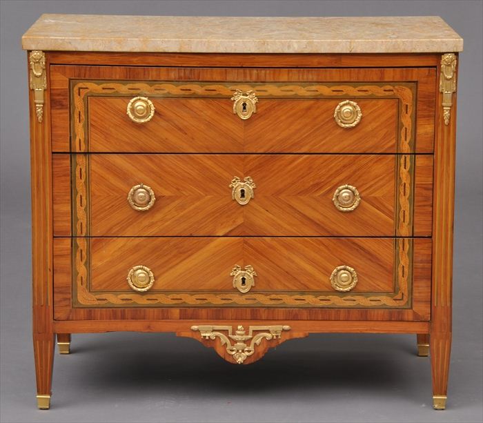 LOUIS XVI GILT-BRONZE MOUNTED