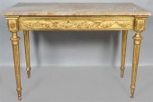 LOUIS XVI GILTWOOD CONSOLE TAB