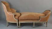LOUIS XVI GREY-PAINTED DUCHESS
