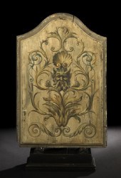 Louis XVI Grisaille-Painted Ar