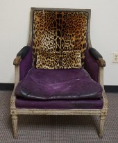 LOUIS XVI LIGHT GRAY PAINTED B