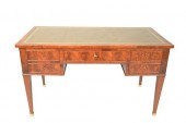 LOUIS XVI MAHOGANY BUREAU PLAT
