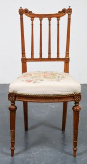 LOUIS XVI MANNER CARVED FRUITW