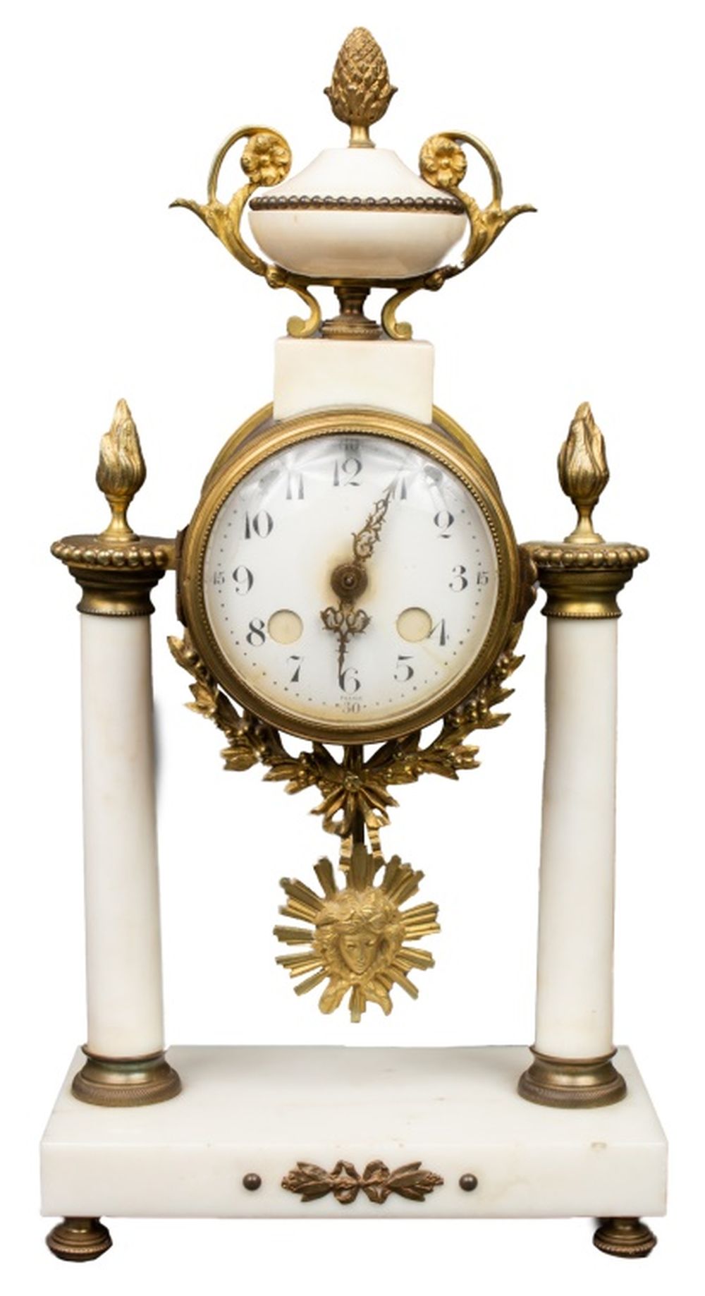 LOUIS XVI MANNER FRENCH MARBLE