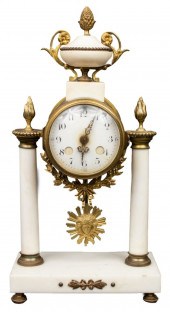 LOUIS XVI MANNER FRENCH MARBLE