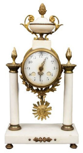 LOUIS XVI MANNER FRENCH MARBLE