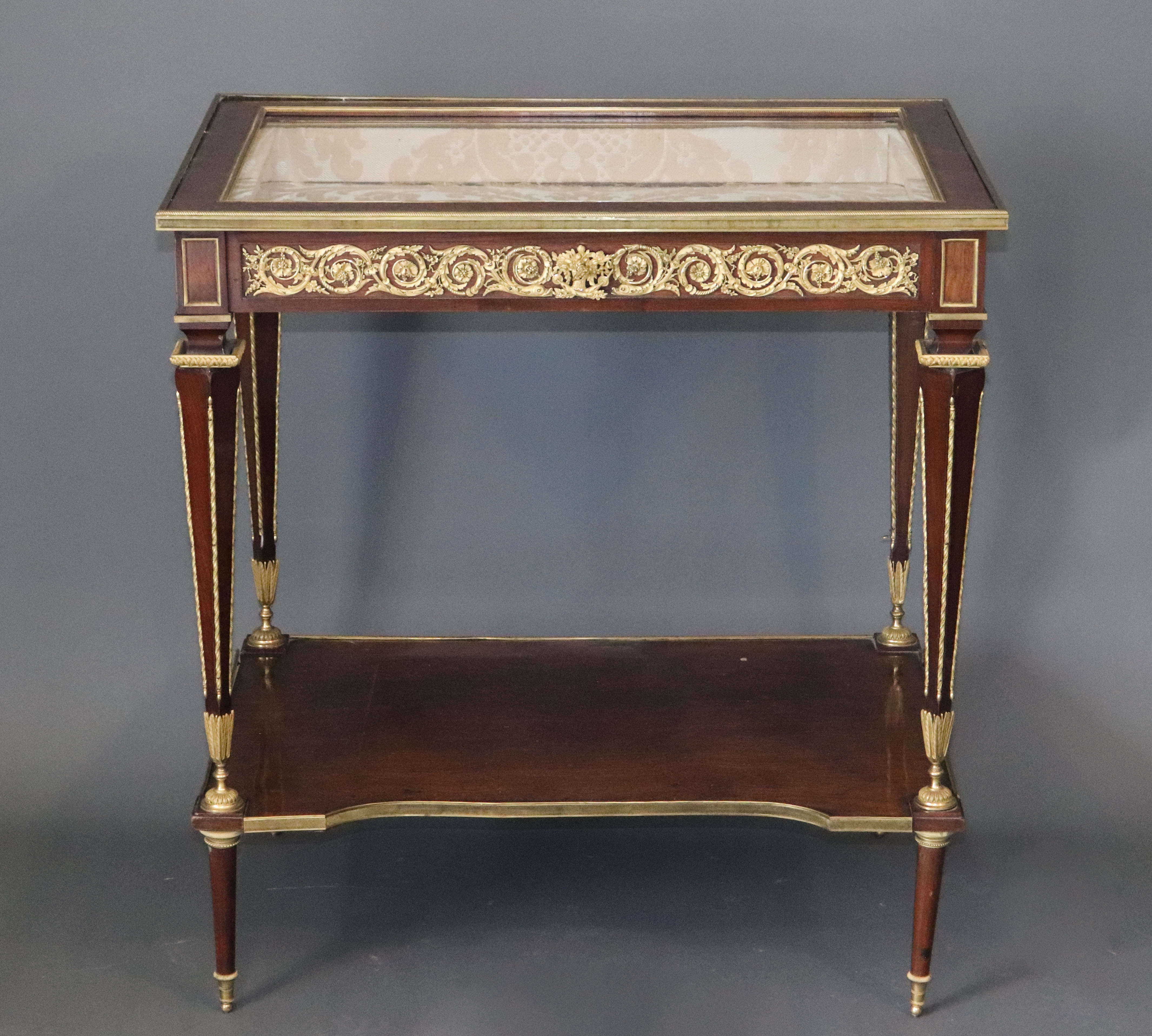 LOUIS XVI MANNER GILT BRONZE