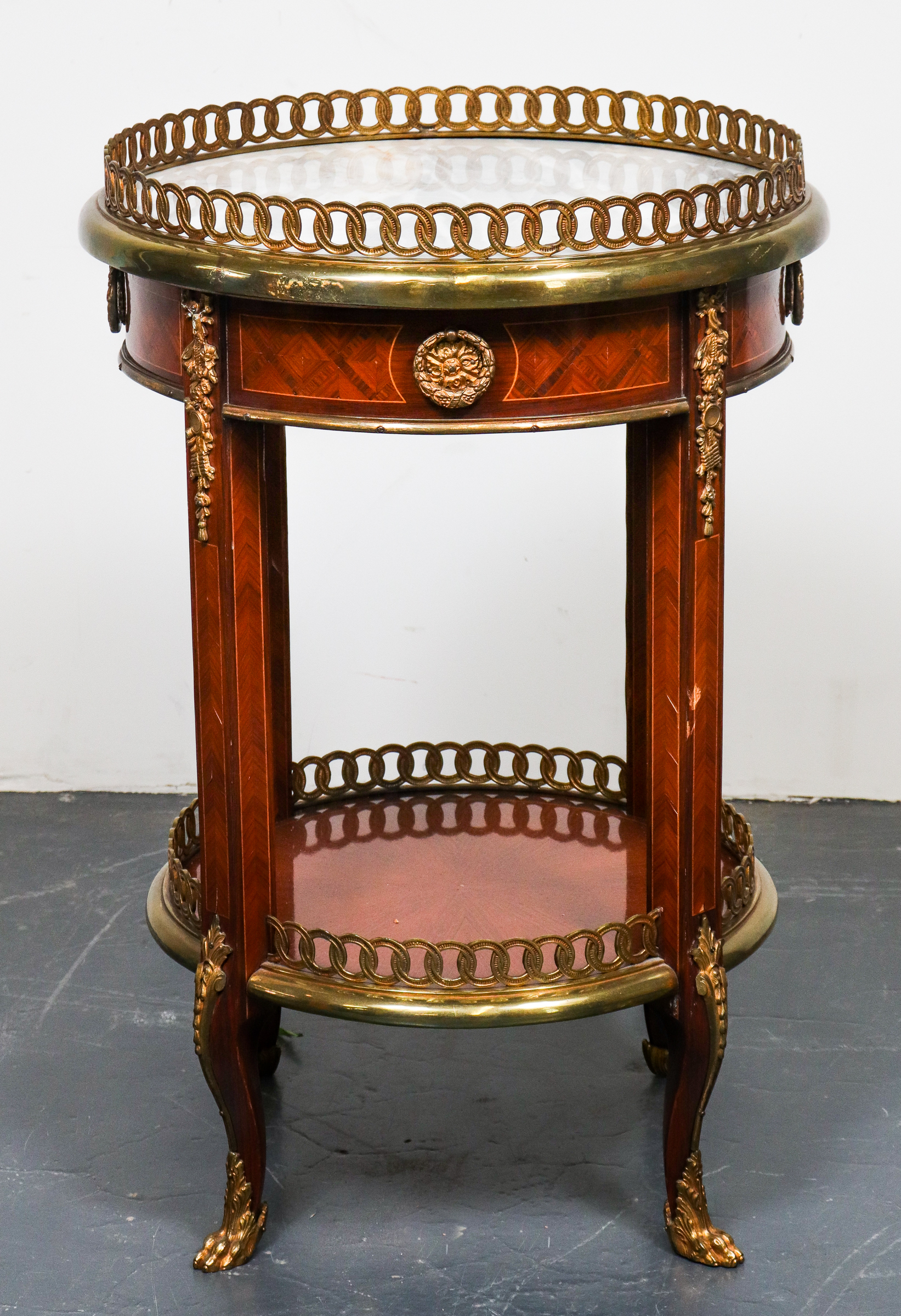 LOUIS XVI MANNER GILT BRONZE