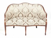 LOUIS XVI MANNER UPHOLSTERED S