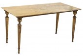 LOUIS XVI MARBLE-TOP & GILT ME